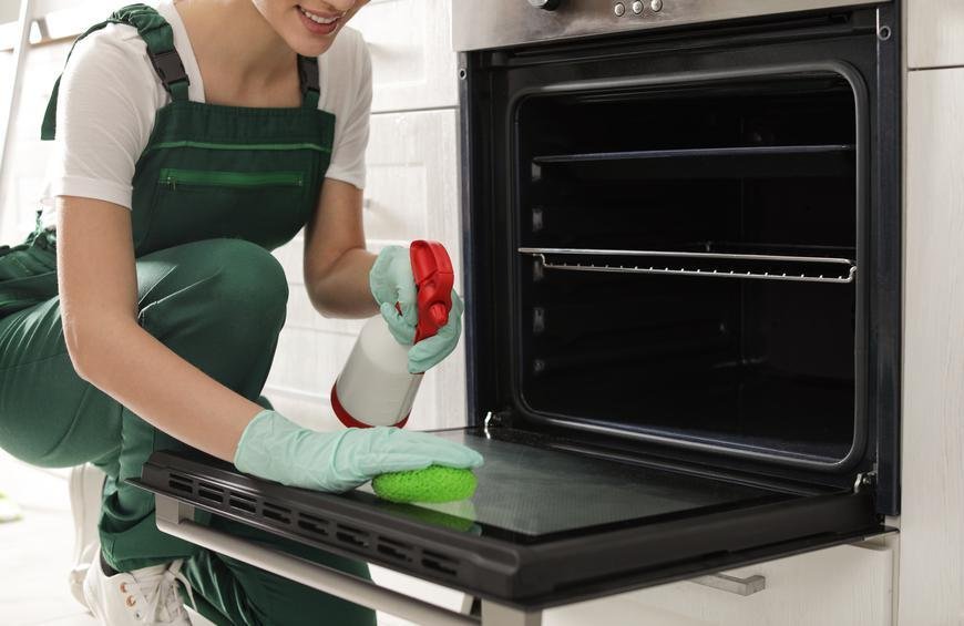 How to clean between oven door glass easily